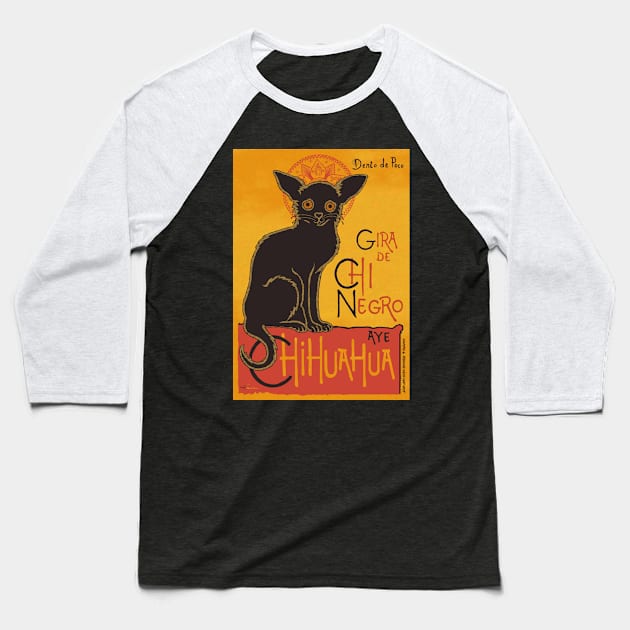 Chi Negro Baseball T-Shirt by PrettyGhoul